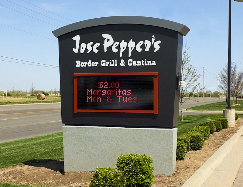 Jose Pepper's Sign TriMark Wichita, KS